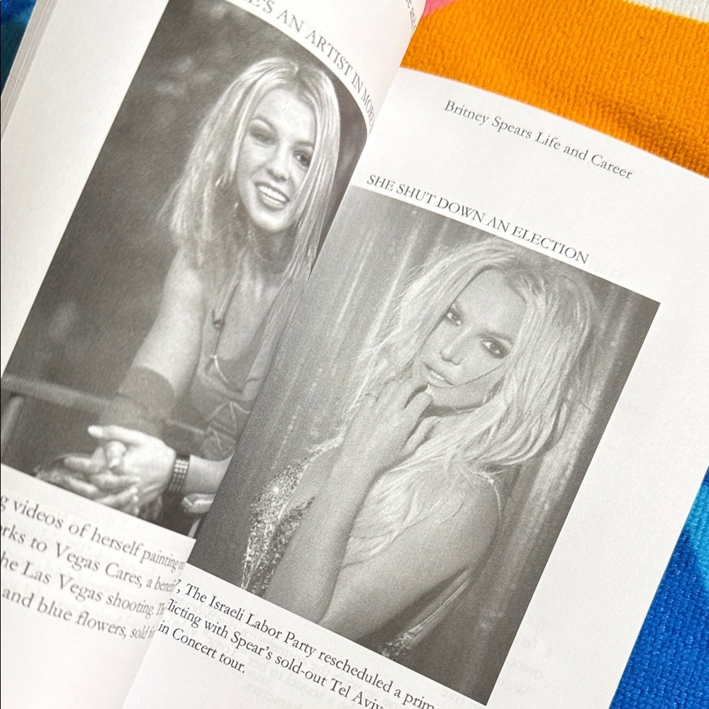 Britney Spears Life and Career Book - Picture 4 of 5